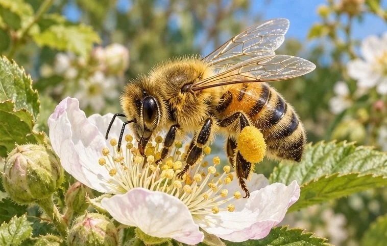 Illustration de la page « L’abeille domestique ».