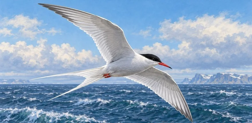 Illustration de la page « La sterne arctique ».