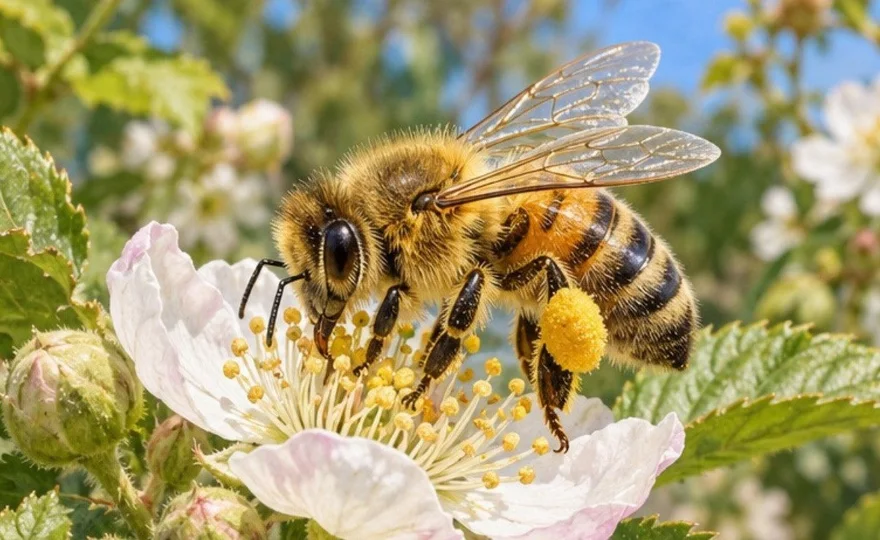 Illustration de la page « L’abeille domestique ».