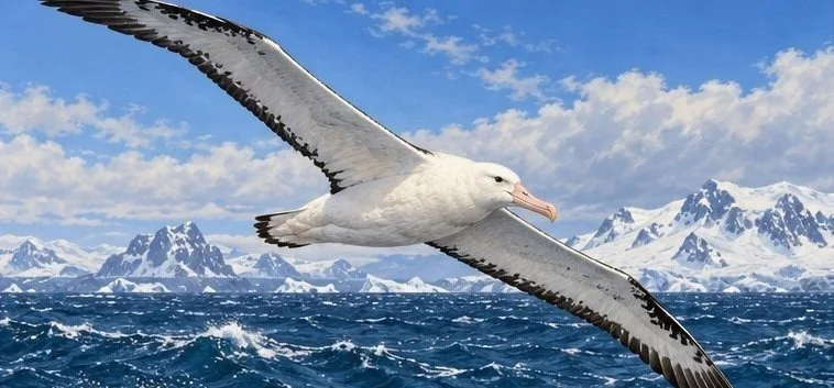 Illustration de la page « L’albatros hurleur ».