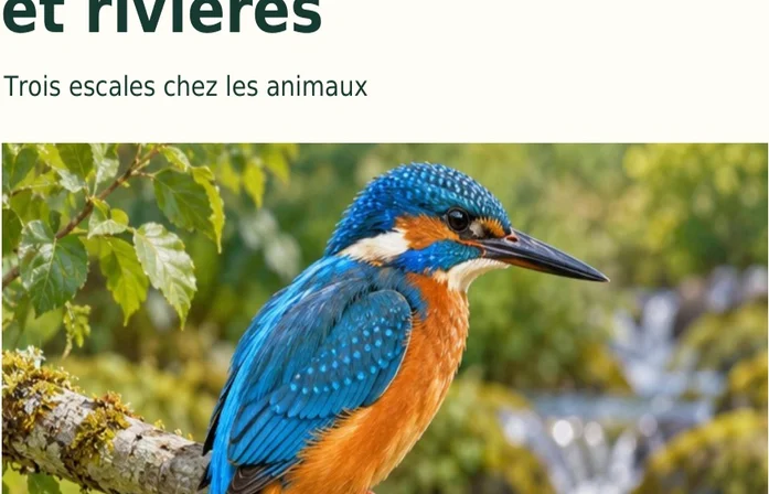 Illustration de la page « Les animaux des déserts et des pôles ».