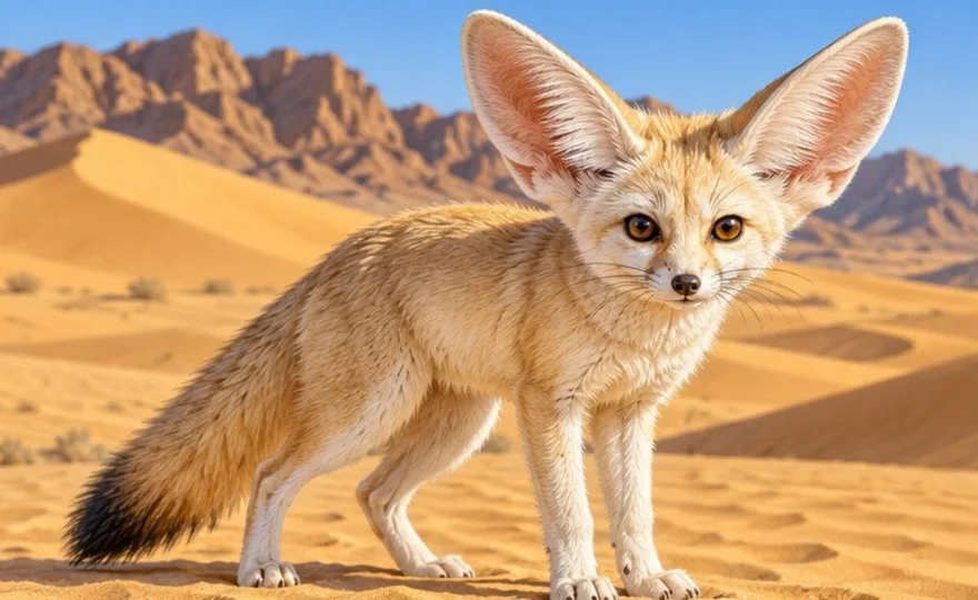 Illustration de la page « Le fennec ».