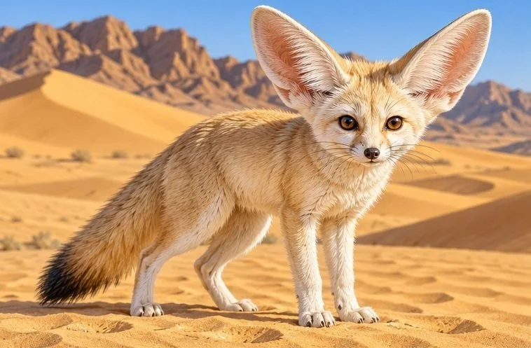 Illustration de la page « Le fennec ».