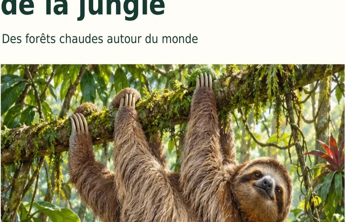 Les animaux de la jungle