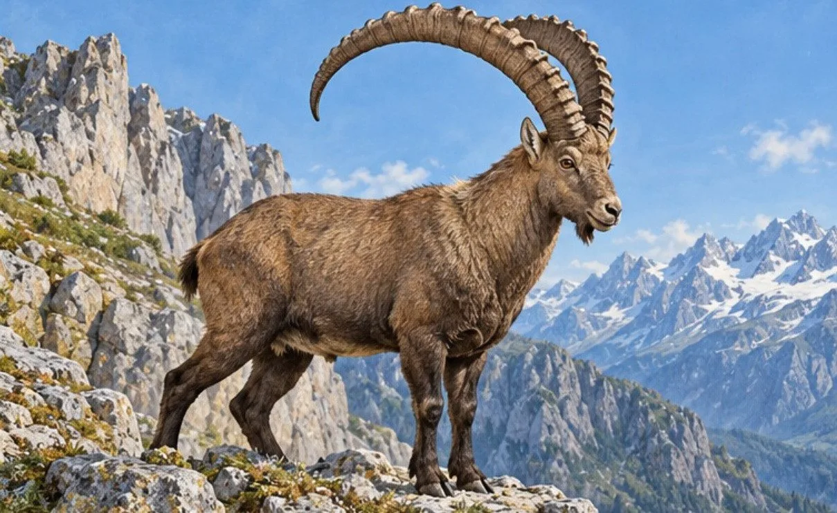 Illustration de la page « Le bouquetin des Alpes ».