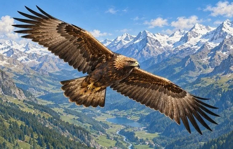 Illustration de la page « L’aigle royal ».