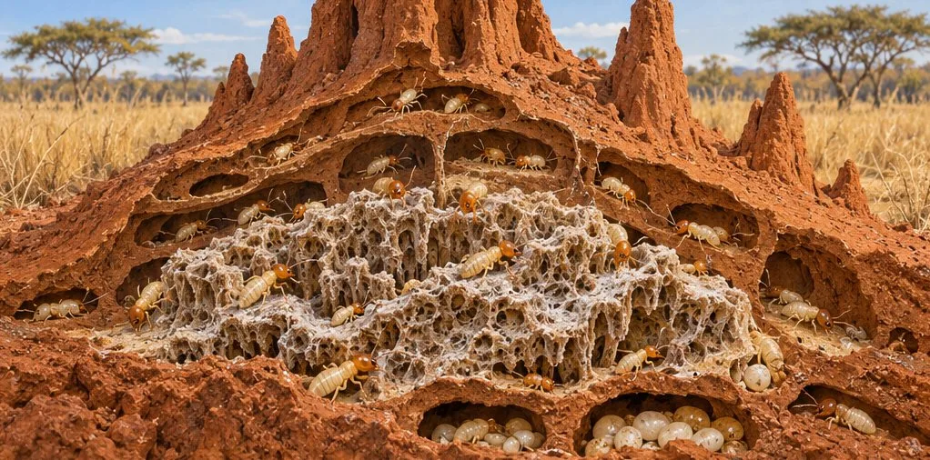 Illustration de la page « Les termites champignonnistes ».