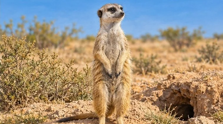 Illustration de la page « Le suricate ».