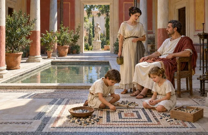 Illustration de la page « La maison raconte ses habitants ».