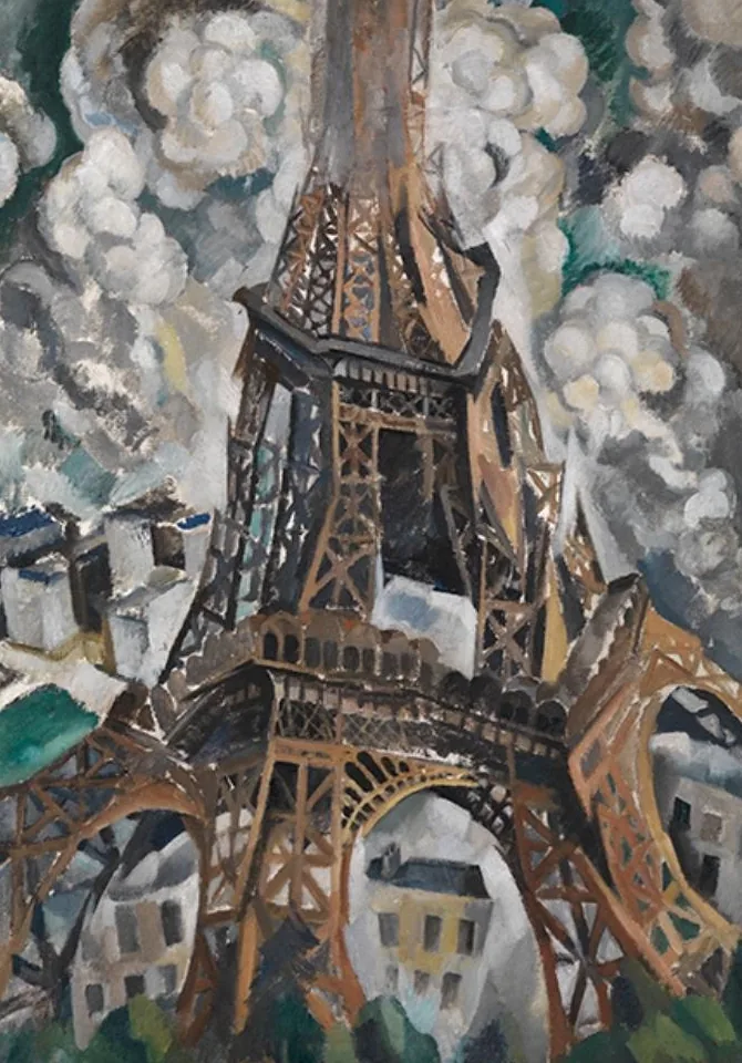 Illustration de la page « La ville bouge dans le tableau ».