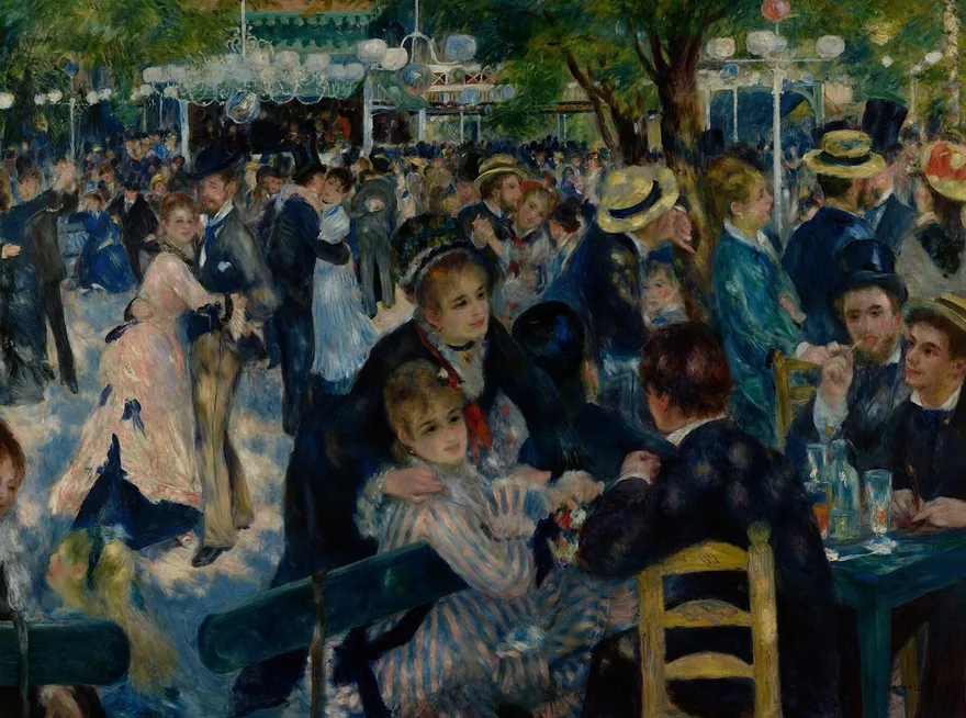 Illustration de la page « La lumière danse avec la foule ».