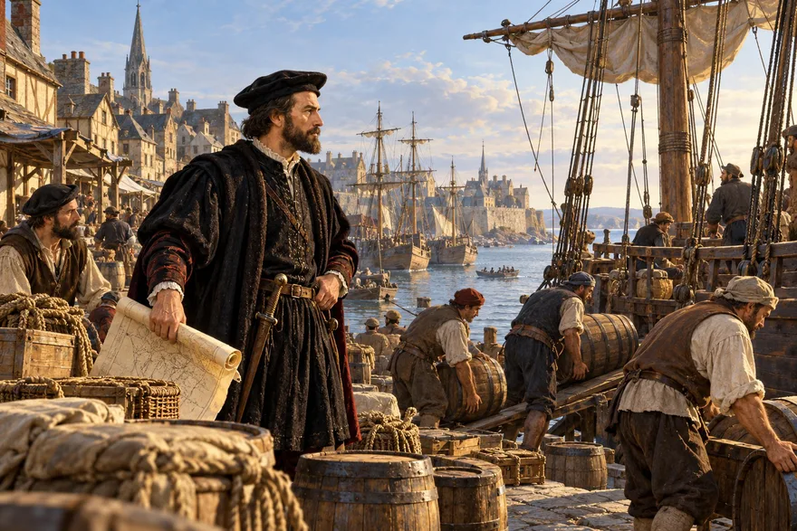 Illustration de la page « Le roi regarde vers l’ouest ».