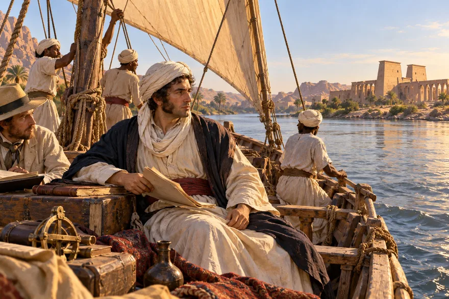 Illustration de la page « Enfin, voir l’Égypte ».