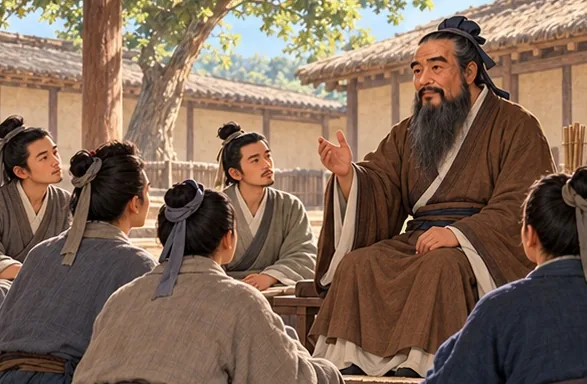 Illustration de la page « Confucius ».