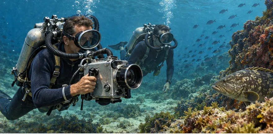 Illustration de la page « Faire entrer la mer au cinéma ».