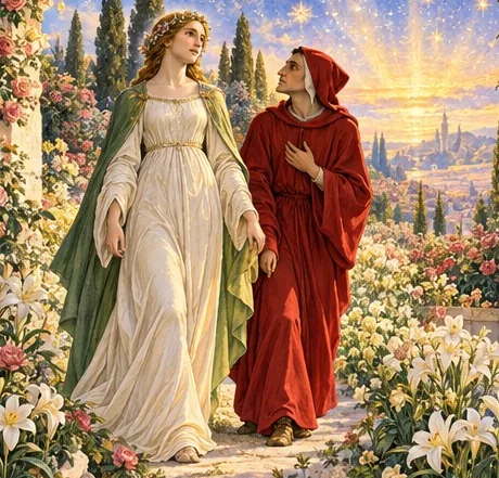Illustration de la page « Béatrice et la lumière ».