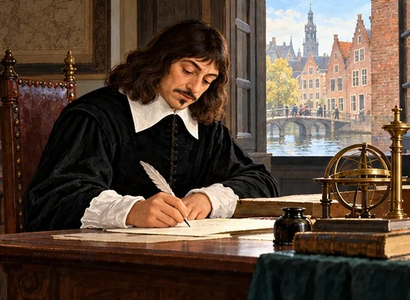 Illustration de la page « Le penseur au travail ».