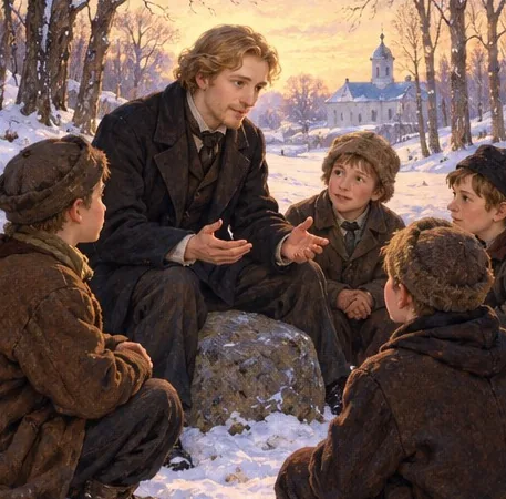 Illustration de la page « Les Karamazov : plusieurs voix face au bien ».