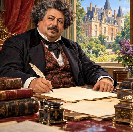 Illustration de la page « Dumas et Maquet : un atelier ».