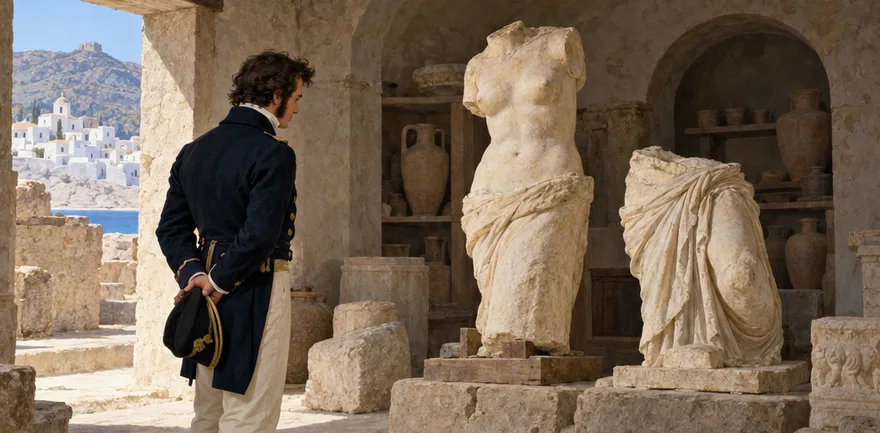 Illustration de la page « La statue de Milo ».