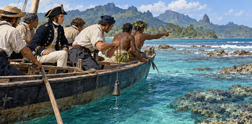 Illustration de la page « Des îles à cartographier ».