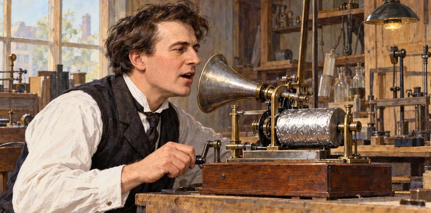 Illustration de la page « Thomas Edison ».
