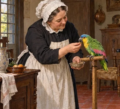 Illustration de la page « Une héroïne sans couronne ».