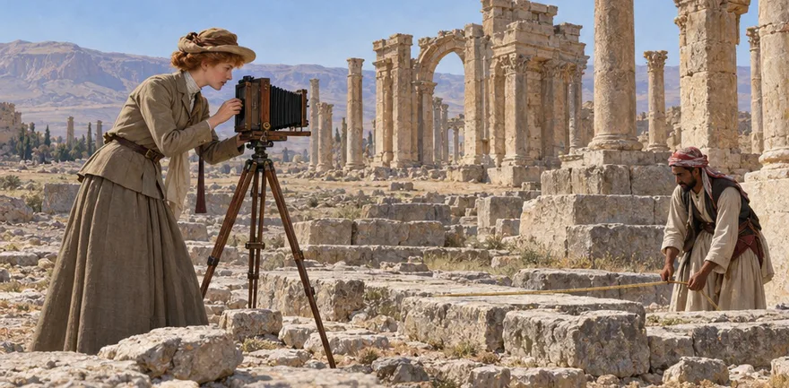 Illustration de la page « Gertrude Bell ».