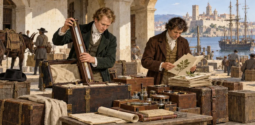Illustration de la page « Emporter des instruments ».