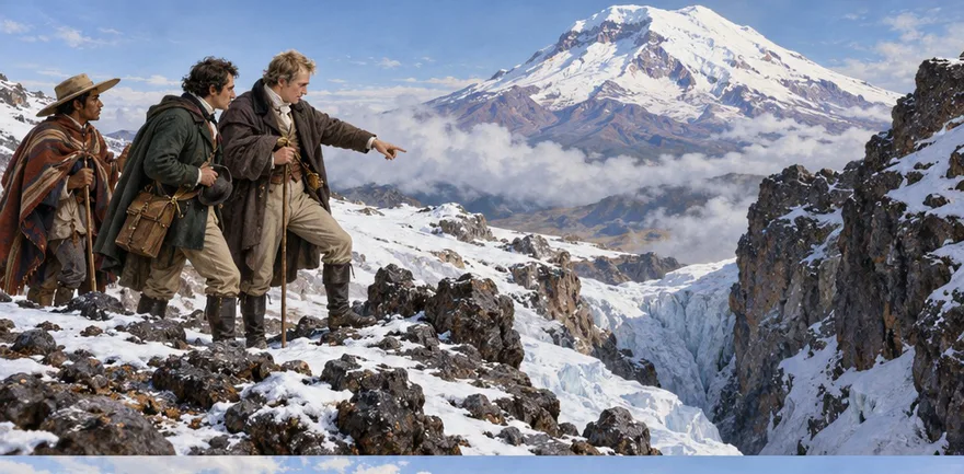 Illustration de la page « Le Chimborazo ne se laisse pas gagner ».