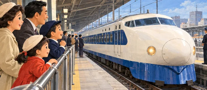 Illustration de la page « Le train file ».