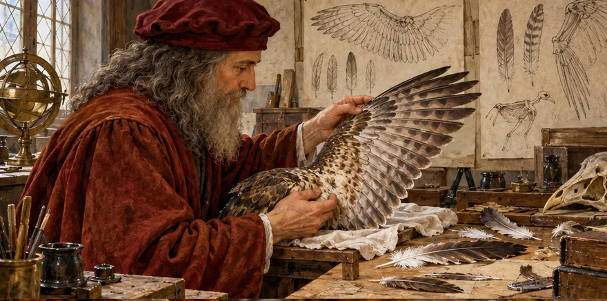 Illustration de la page « Le peintre dans l’atelier ».