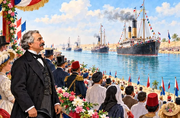 Illustration de la page « Le jour des navires ».