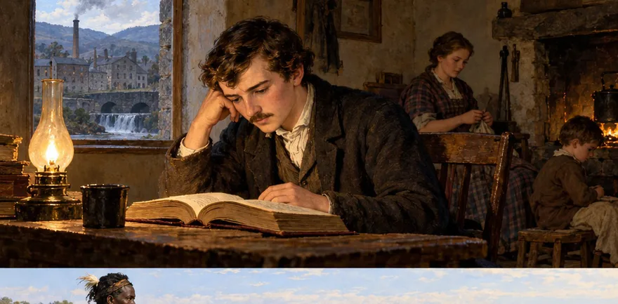 Illustration de la page « Étudier après l’usine ».