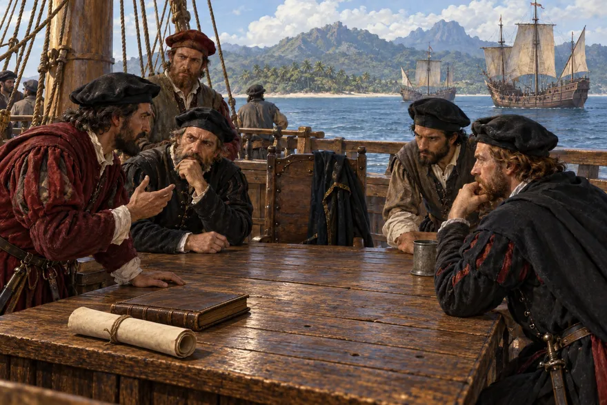 Illustration de la page « Magellan ne reviendra pas ».