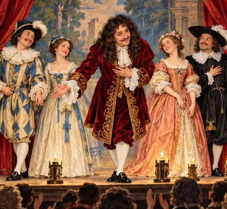 Illustration de la page « Molière : une maison pleine de théâtre ».