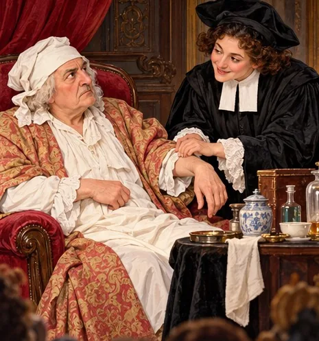 Illustration de la page « Toinette se déguise ».