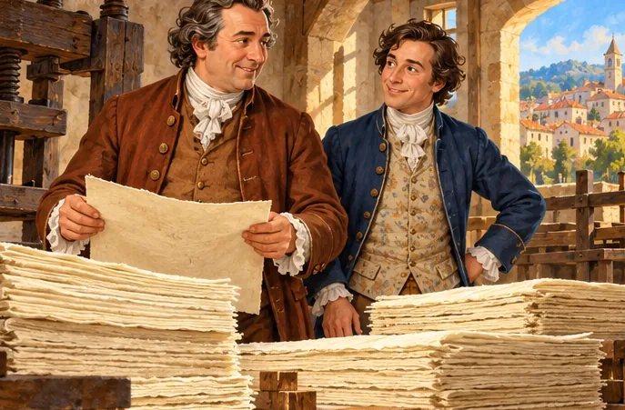 Illustration de la page « Les frères Montgolfier ».