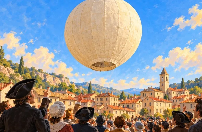 Illustration de la page « Il monte ! ».