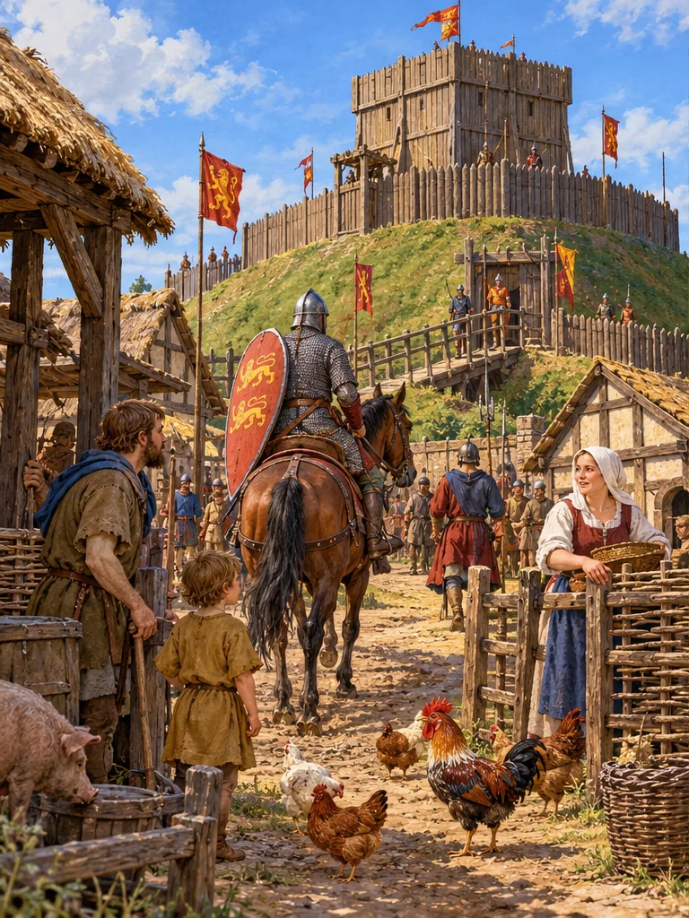 Illustration — NORD DE LA FRANCE · VERS 1050 Que commande la tour ?