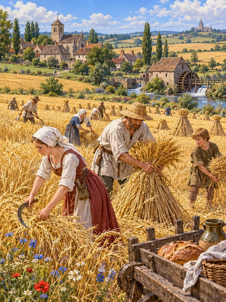 Illustration — Le Moyen Âge