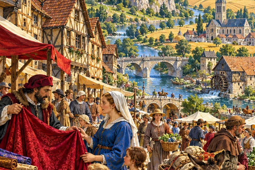 Illustration — Le Moyen Âge