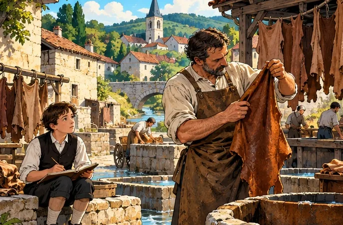 Illustration de la page « Le goût du travail bien fait ».