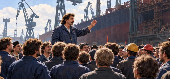 Illustration de la page « Solidarność fait entendre une société ».