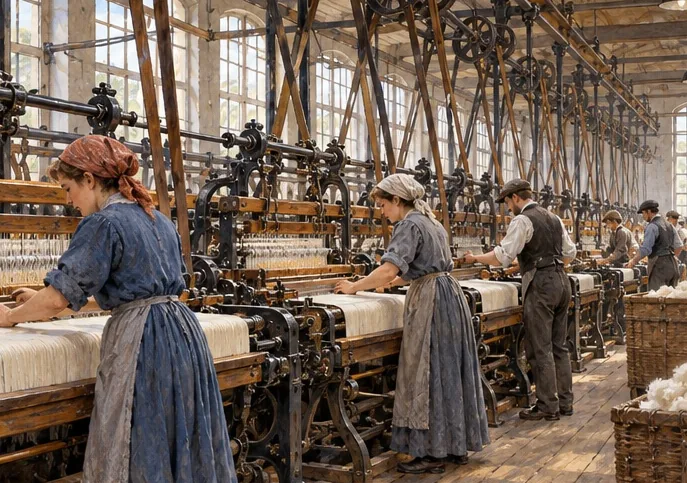 Illustration de la page « L’usine tisse une nouvelle vie ».