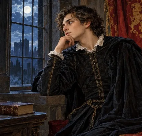 Illustration de la page « Hamlet cherche des preuves ».