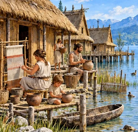 Illustration de la page « Un lac conserve la mémoire ».