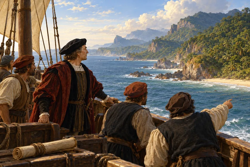 Illustration de la page « Des côtes qui se prolongent ».