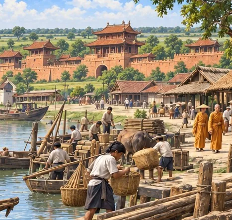 Illustration de la page « Lý et Trần : la construction du Đại Việt ».
