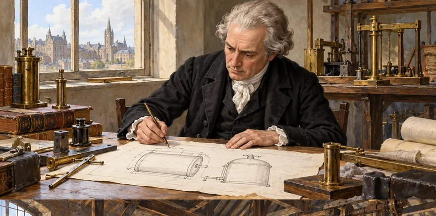 Illustration de la page « Le brevet de 1769 ».